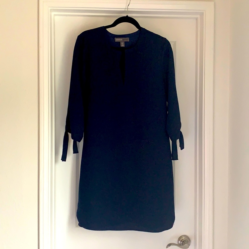 Navy Blue Shift dress -Super Cute